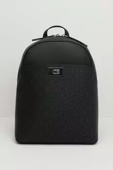 Рюкзак с монограммой логотипа CK Push Lock Calvin Klein