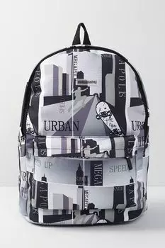 Рюкзак с принтом и карманами KEDDO