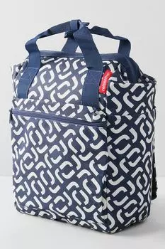 Рюкзак с принтом Signature navy Reisenthel
