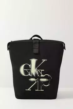 Рюкзак текстильный с принтом Calvin Klein Jeans