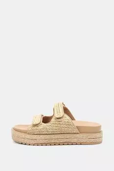 Сабо плетеные Abricot