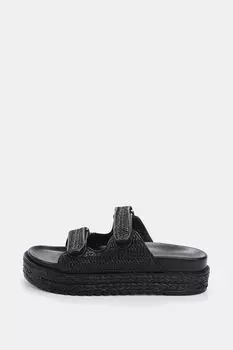 Сабо плетеные Abricot