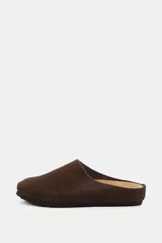 Сабо велюровые Abricot