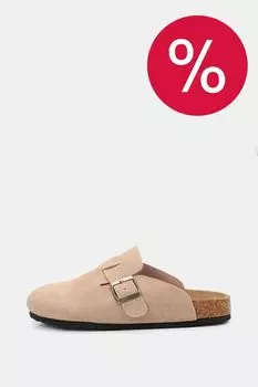 Сабо кожаные Abricot