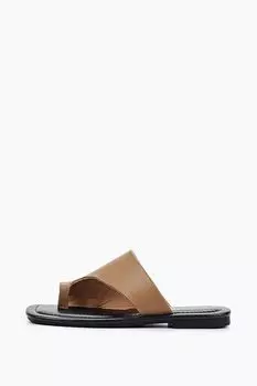 Сабо кожаные Abricot