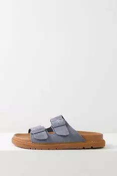 Сабо кожаные на застежках Ever be