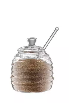 Сахарница с ложкой стеклянные Liberty Jones