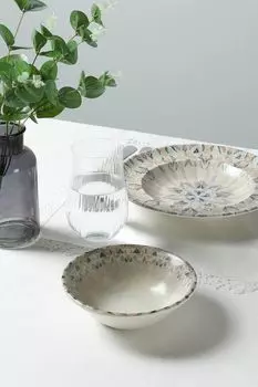 Салатник фарфоровый с принтом Prisma Pioli