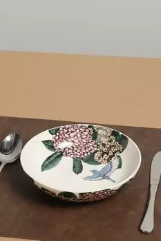 Салатник фарфоровый с принтом Воспоминание Maxwell & Williams