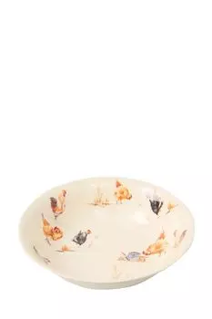 Салатник из фаянса с принтом Salad bow Grace By Tudor England