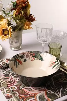 Салатник керамический с принтом Ночной сад Maxwell & Williams