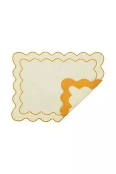 Салфетка под приборы с контрастным кантом Trendy Ruffles Tkano