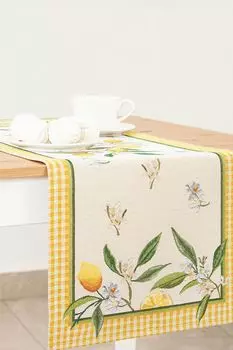 Салфетка сервировочная из гобелена с принтом Лимонные веточки Le Gobelin