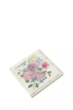 Салфетки 3-х слойные букет из гортензий 20 шт Paw