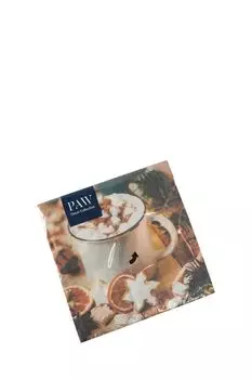 Салфетки 3-х слойные Горячая кружка 20 шт Paw