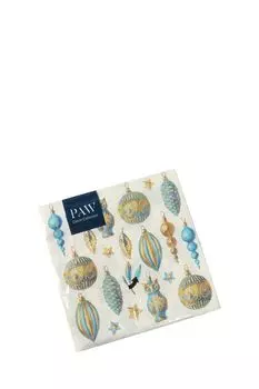 Салфетки 3-х слойные Рождественское сияние 20 шт Paw