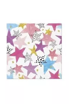 Салфетки бумажные с принтом Звездная вечеринка Paw