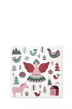 Салфетки бумажные с принтом Paw