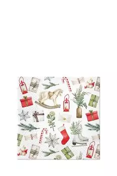 Салфетки бумажные с принтом Paw