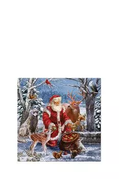 Салфетки бумажные с принтом Paw