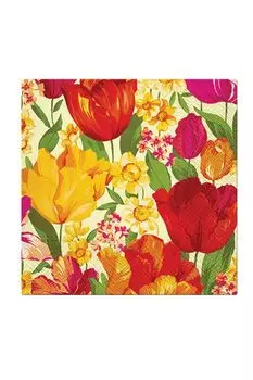 Салфетки ланч 3-х слойные Цветущая весна 20 шт Paw