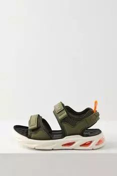 Сандалии комбинированные на липучке Mursu