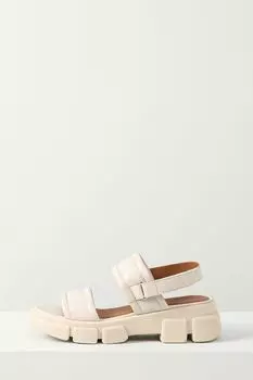 Сандалии кожаные на ремешках Geox