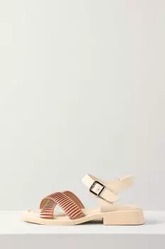 Сандалии кожаные на ремешке Ever be