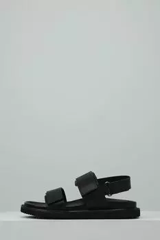 Сандалии кожаные с пряжками Ever be