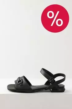 Сандалии кожаные с пряжкой Ever be