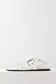 Сандалии кожаные с пряжкой HUGO