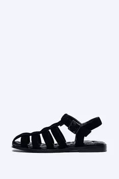 Сандалии кожаные с ремешками VITACCI