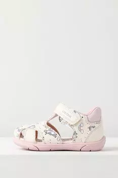 Сандалии на липучке с принтом Geox