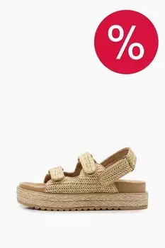 Сандалии плетеные Abricot