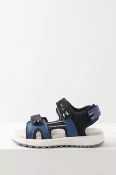 Сандалии с ремешками на липучке Geox