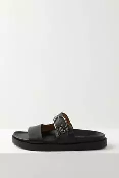 Сандалии кожаные с пряжкой Tommy Hilfiger