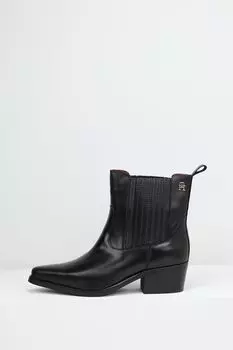 Сапоги-казаки кожаные Tommy Hilfiger