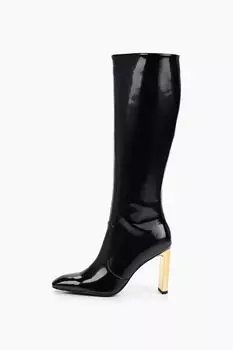 Сапоги кожаные Abricot