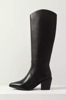 Сапоги кожаные Abricot