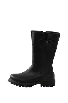 Сапоги кожаные с пряжкой ECCO