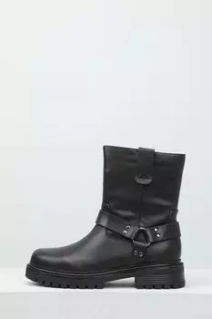 Сапоги кожаные с ремешками Ever be