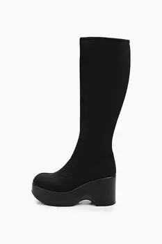 Сапоги на высокой подошве Abricot