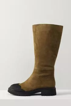 Сапоги замшевые Abricot