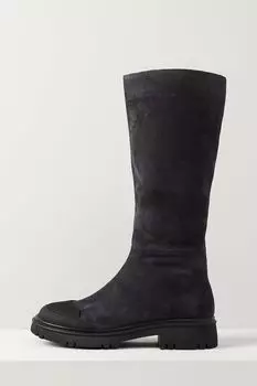 Сапоги замшевые Abricot