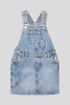 Сарафан джинсовый с эффектом потертости OVS