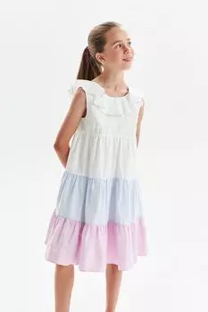 Сарафан хлопковый с оборкой Silver Spoon Ceremony