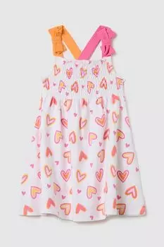 Сарафан хлопковый с принтом Fagottino