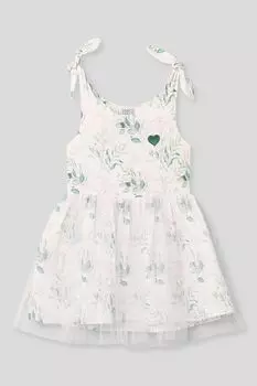 Сарафан хлопковый с юбкой из сетки KIDSPARAD