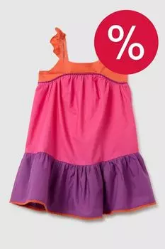 Сарафан хлопковый с воланом OVS