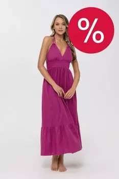 Сарафан из смесового льна MARC & ANDRE